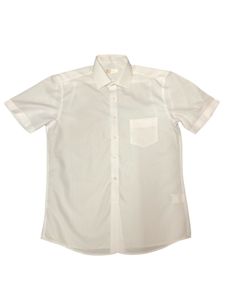 White Striped Short Sleeve Shirt