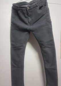 Gray Denim Jeans
