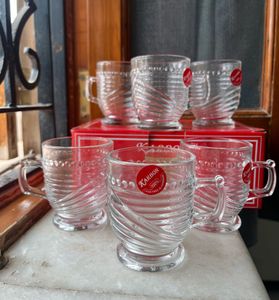 Crystal Clear Tea Cup Set