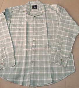 Men's Plaid Flannel Shirt, XL SIZE