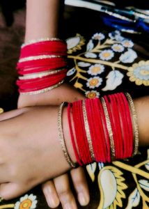 Red Velvet Bangles