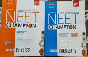 NEET Champion Physics & Chemistry Books