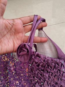 Purple Party Dress