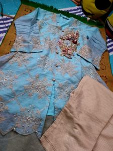 Elegant Embroidered Kurta Set