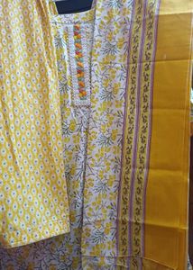 Floral Print Kurta Set