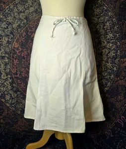 Light Yellow Cotton Skirt 28,30🤗