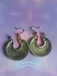Boho Silver Earrings