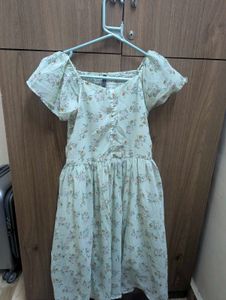 Floral Print Mini Dress