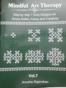 Mindful Art Therapy Kolam Books Sikku Kolams Muggu