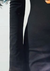 Chic Black Bodycon Mini Dress