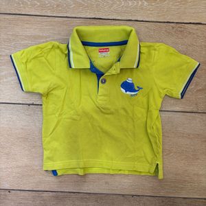 Babyhug Polo T-shirts Pack (Yellow/Green)