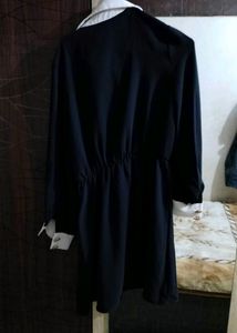 Black-White Set Of Top And Jeans