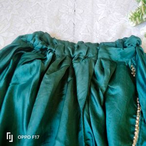 Green Dhoti Kurta Set