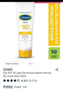 Cetaphil Sunscreen