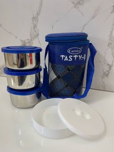 4- Layer Lunchpack + FREE Glass Bowl Set
