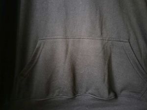 Oversized Black Hoodie For Men And Women