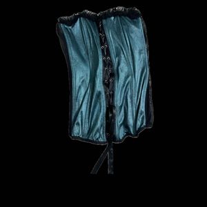 Teal Corset Top