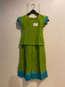 Green Cotton Langa-blouse