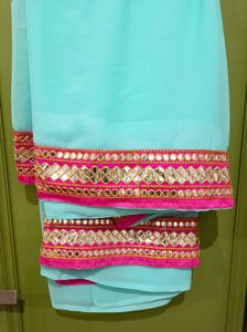 Georgette 💙Saree✨