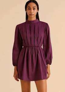 Purple Mini Dress