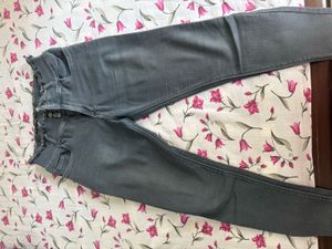 Gray Denim Jeans