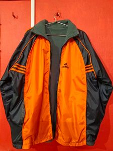Men Wind Cheater (Orange,Free Size)
