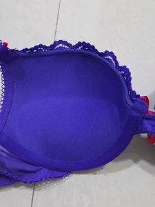 Purple Lace Bra