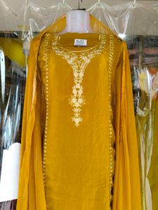 Pure Fendy Silk Embrotied Work
