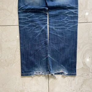 Blue Straight Jeans