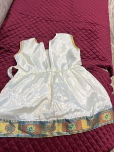 Kasavu Frock For 1-2 Year Old
