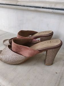 Pestle Pink Heel Footwear