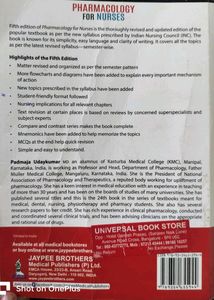 Pharmacology Textbook For Nursing Students
