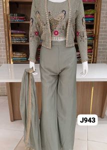 New Standard Pakistani Cord Set Full Embroidery wo