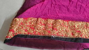 heavy embroidered dupatta with 3 shades
