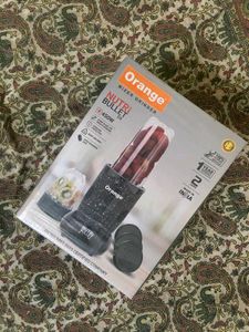 Orange Nutri Bullet Mixer Grinder