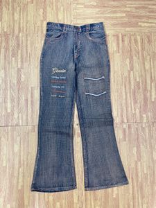 Men Denim Grey Bag Vintage Jeans