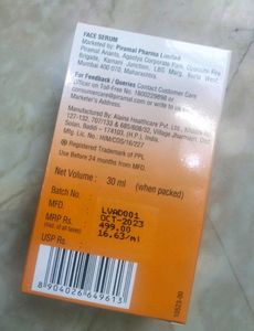 Vitamin C Face Serum