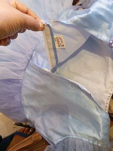 Blue Tulle Party Dress