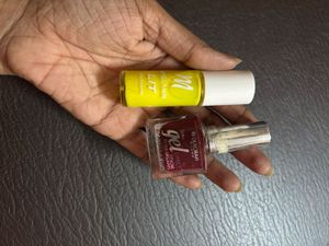 Mixed branded quirky nail polishes
