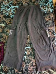 Gray Cargo Pants