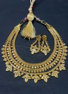 Gold Plated Necklace Set