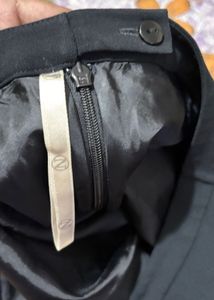 Next Petite Black Godet Skirt