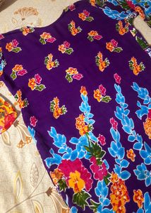 Women Beautiful Stylish Purple Kurti 💜 ✨️