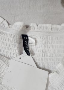 H&amp;m White Skirt