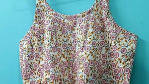Floral Print short kurti