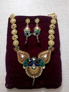 Elegant Peacock Jewelry Set