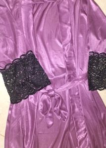 Satin Robe