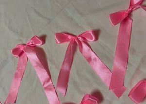 Pink Bow Ribbon 🎀 10 peices