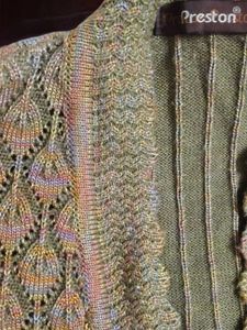 Vintage 70s Thick Cable knit Cardigan sweater