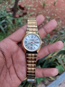 Gold Citizen Franken Fully Automatic Watch For Men
